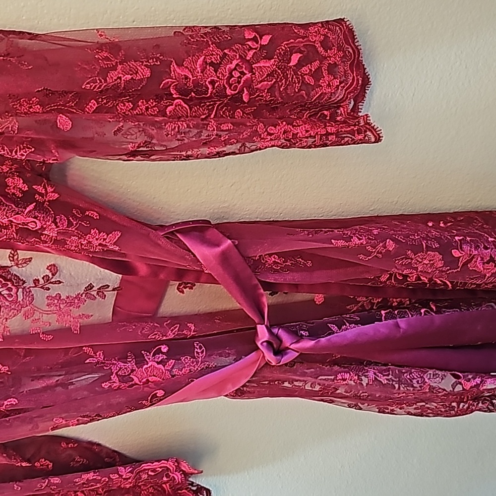 Rya Collection Lace Robe - Picture 4 of 5